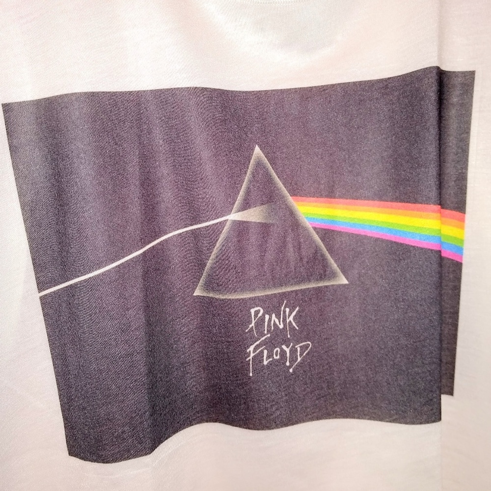 Boutique Pink Floyd White Racer Back Tank Top - Picture 4 of 8